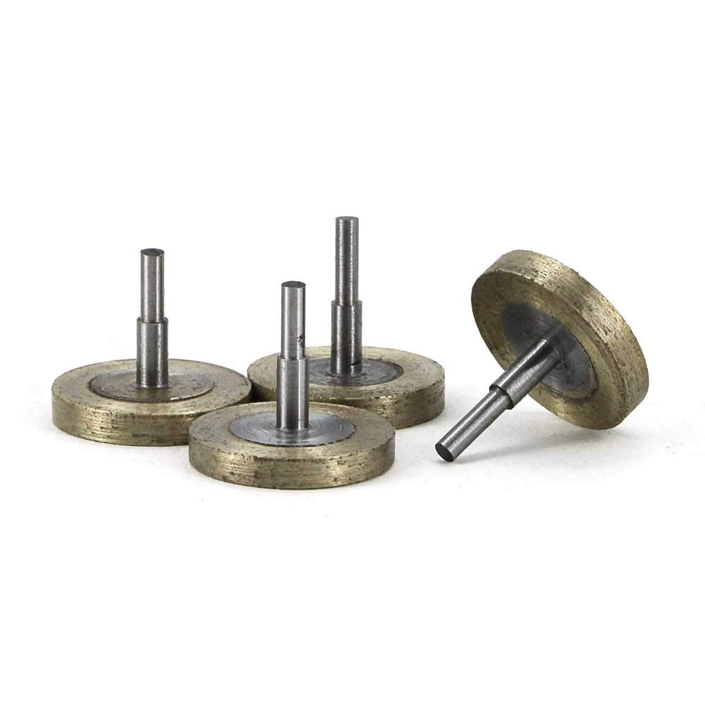 10PCS Bronze Bond Diamond Mounted Points for Agate, Granite, Stone - Tungsten Carbide Grinding T Shape Sintered Grind Head (Grit: D50d10, Color: 180) - Perfect for Jewelry Making, Stone Carving & Precision Grinding