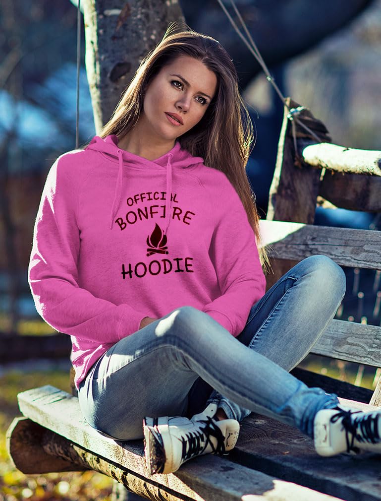 **Tstars Official Bonfire Camping Hoodie - Women's Cozy Fleece Pullover for Outdoor Adventures, Hiking & Campfire Gifts**    *(Perfect for Camping Trips, Bonfire Nights & Cozy Winter Wear)*