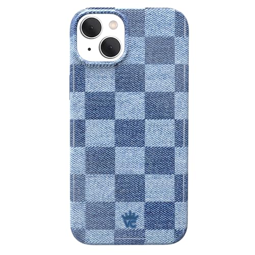 Denim Vibe Checkered