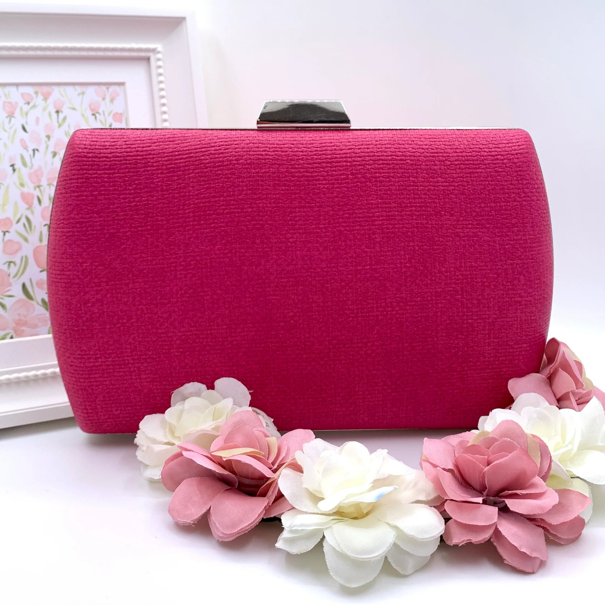 Clara Clutch Bag for Women - 7 Color Options | Elegant Evening Purse for Parties, Weddings & Special Occasions