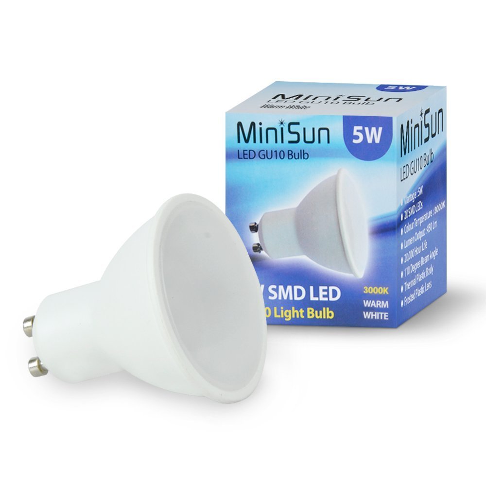 Modern Gloss White Eyeball Wall Spotlight with 5W LED Bulb - Perfect for Living Room & Bedroom Lighting