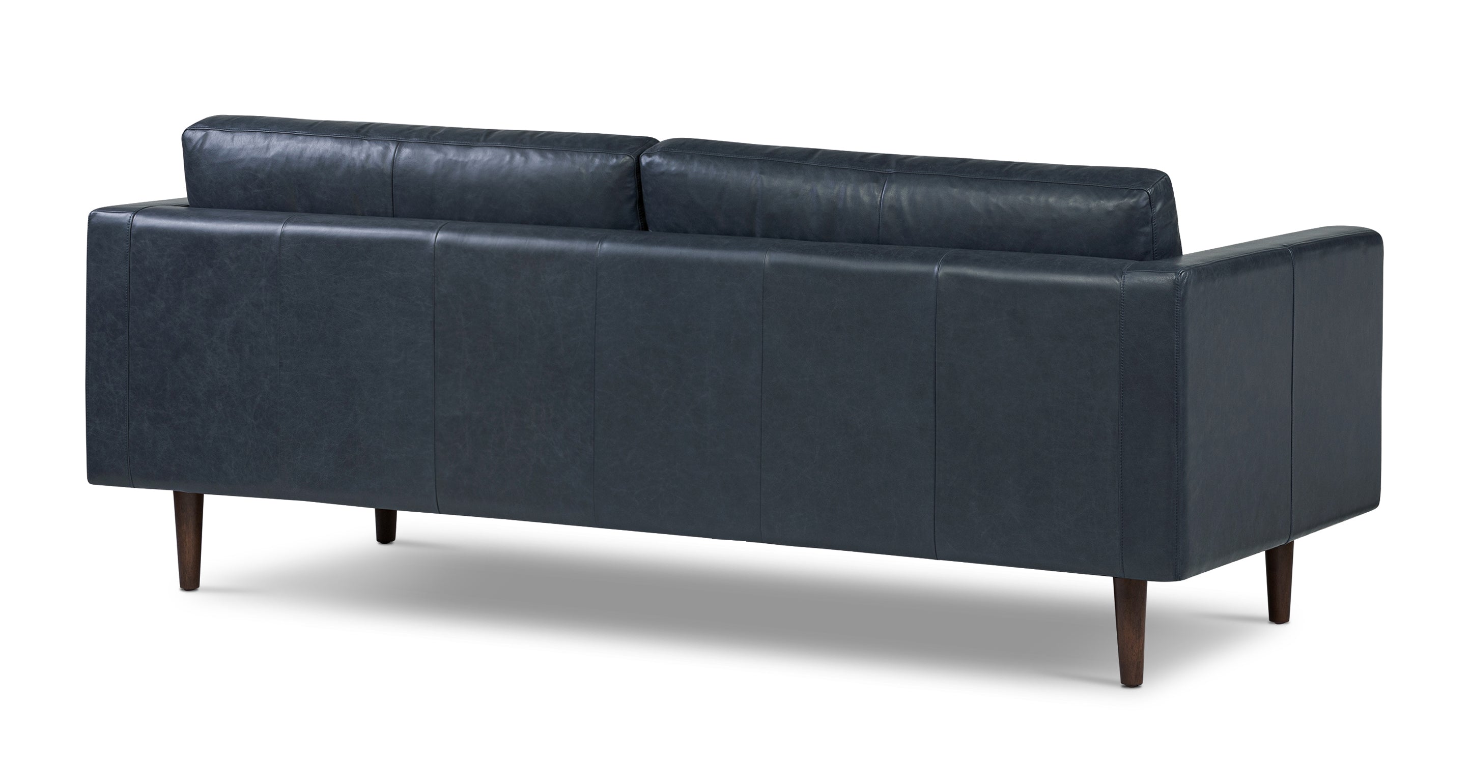 Premium Napa Leather Sofa - Modern Luxury Living Room Furniture for Home & Office - Perfect for Relaxing, Entertaining & Stylish Decor