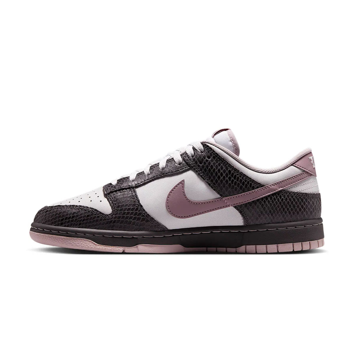 Nike Dunk Low SE 'Snakeskin Medium Ash' Sneakers - Men's Basketball Shoes for Casual Wear & Street Style Fashion