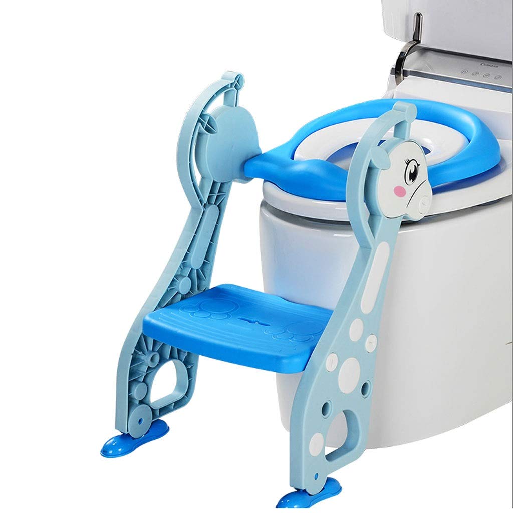**Best Toddler Potty Training Seat with Step Stool - Adjustable Child Toilet Ladder Chair for Boys & Girls - Non-Slip Baby Toilet Seat Cover for Safe Bathroom Training - Perfect for Home, Daycare & Travel**