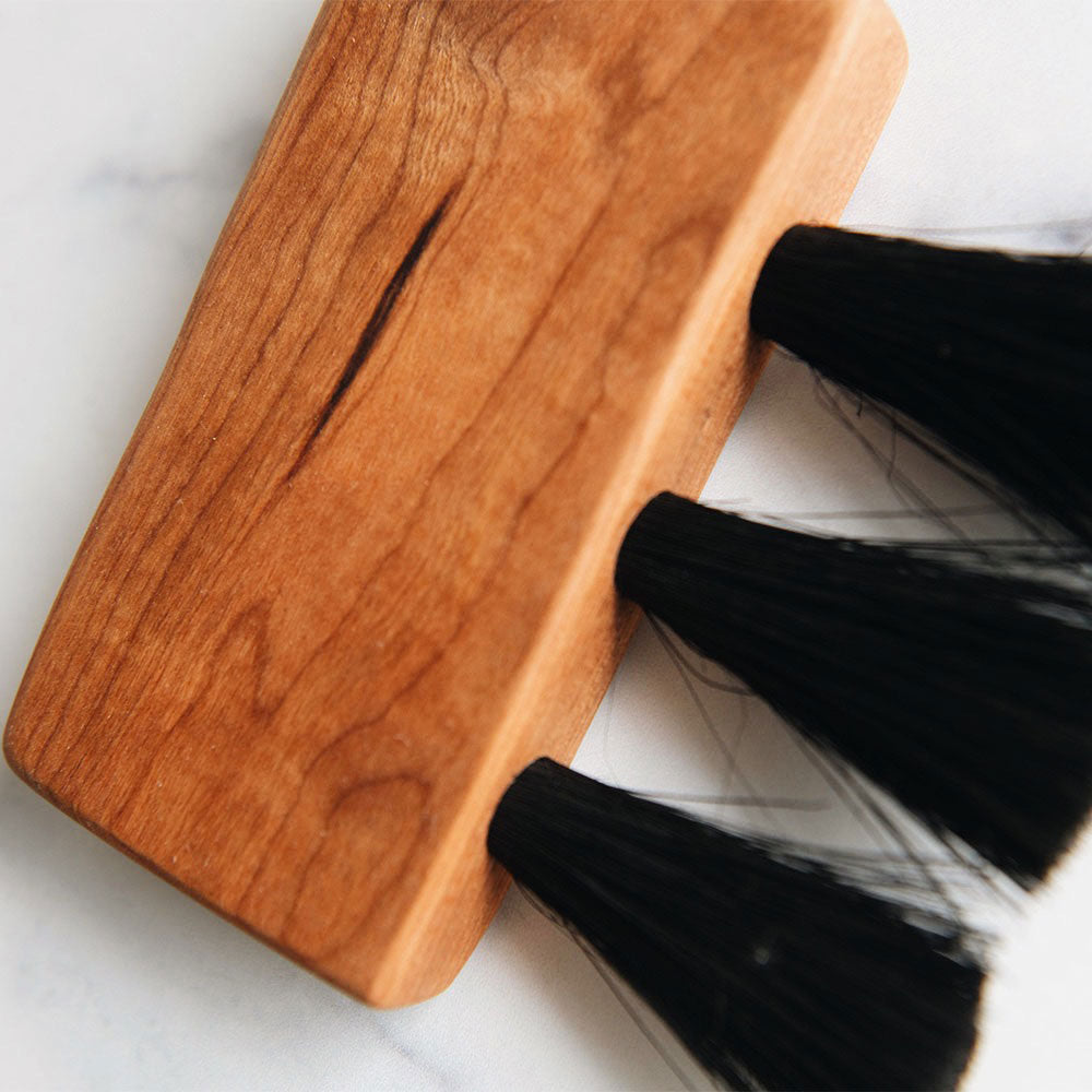 Premium Medium Wooden Counter Brush No. MT0999 - Natural Wood Handle for Kitchen, Bar & Restaurant Cleaning - Perfect for Countertops, Tables & Hard Surfaces