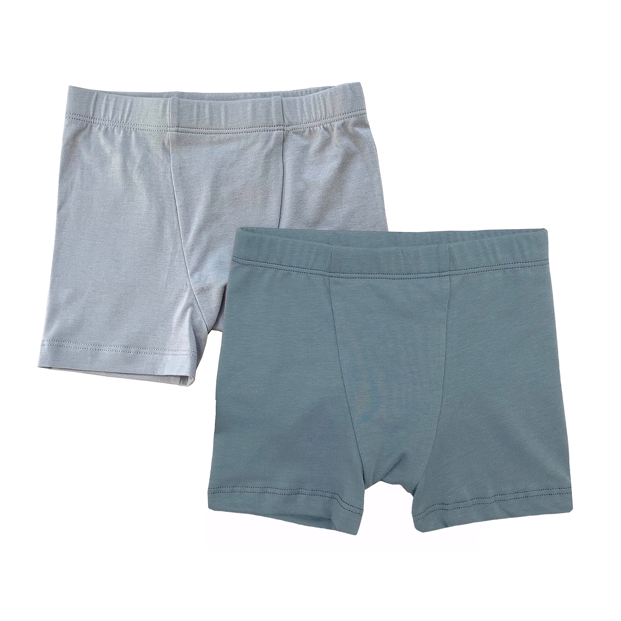 Esme Boys 2-Pack Cotton Boxer Briefs for Kids - Soft Breathable Underwear for Little Boys (XS, S, M) & Big Boys (L, XL) - Perfect for School, Sports & Everyday Comfort