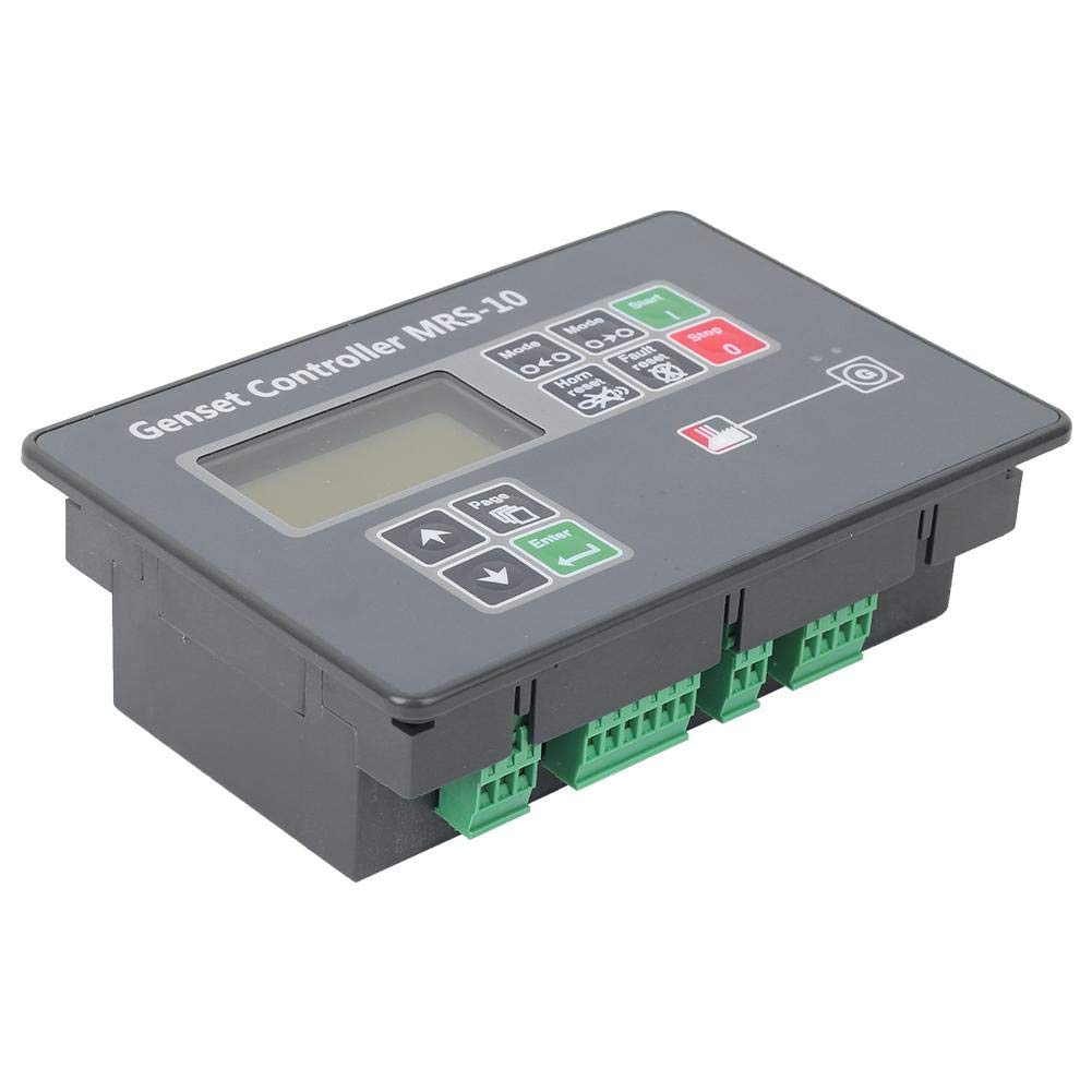 MRS10 Generator Self-Starting Controller - Automatic Engine Control Module with LED Display for Diesel/Gas Generators | Perfect for Home Backup Power, RV & Emergency Power Supply