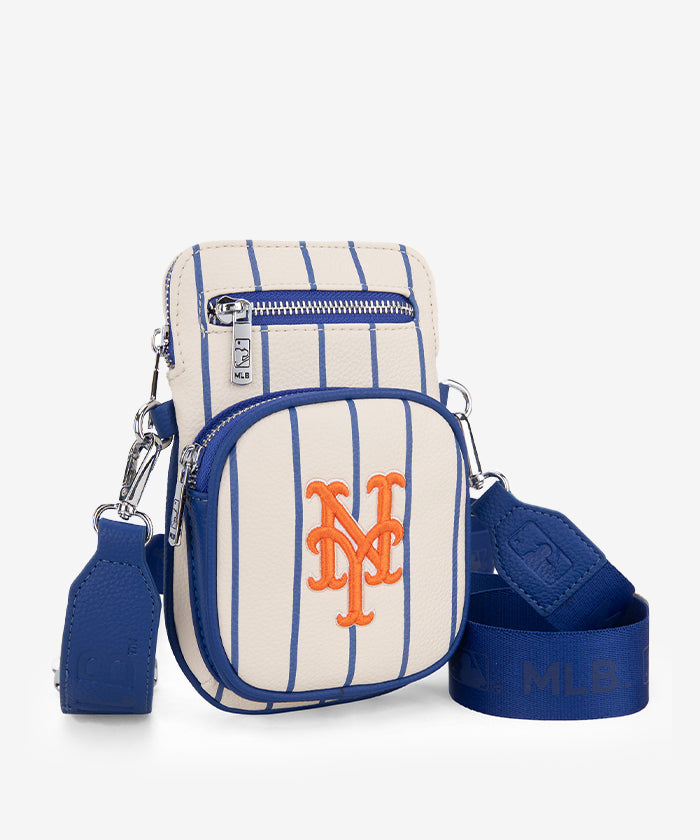 MLB New York Mets Mini Crossbody Bag for Women - Stylish Baseball Fan Purse for Game Day, Travel & Everyday Use