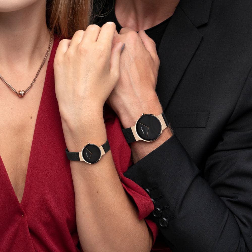 BERING 14539-166 Women's Watch - Elegant Stainless Steel & Crystal Design - Perfect for Office, Party & Everyday Wear