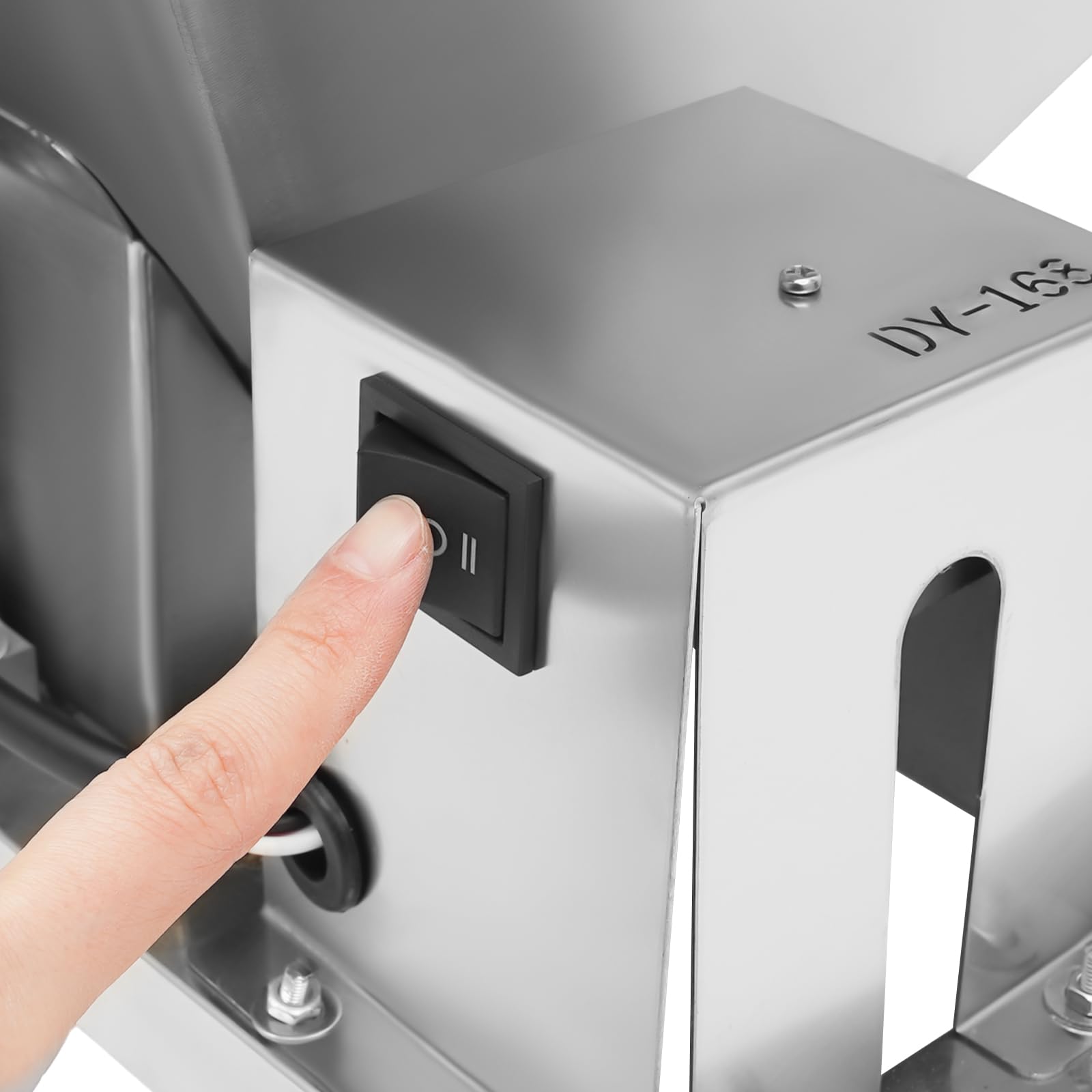 60W 110V Commercial Electric Fruit Grinder - 4L/1.06gal Capacity for Fruits, Bread & Brown Sugar - Perfect for Bakeries, Juice Bars & Home Kitchens
