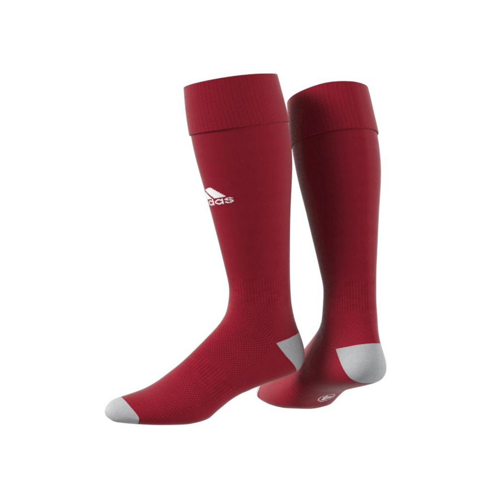 Adidas Milano 16 Sock - Red/White Athletic Crew Socks for Men & Women - Perfect for Running, Gym Workouts & Casual Wear