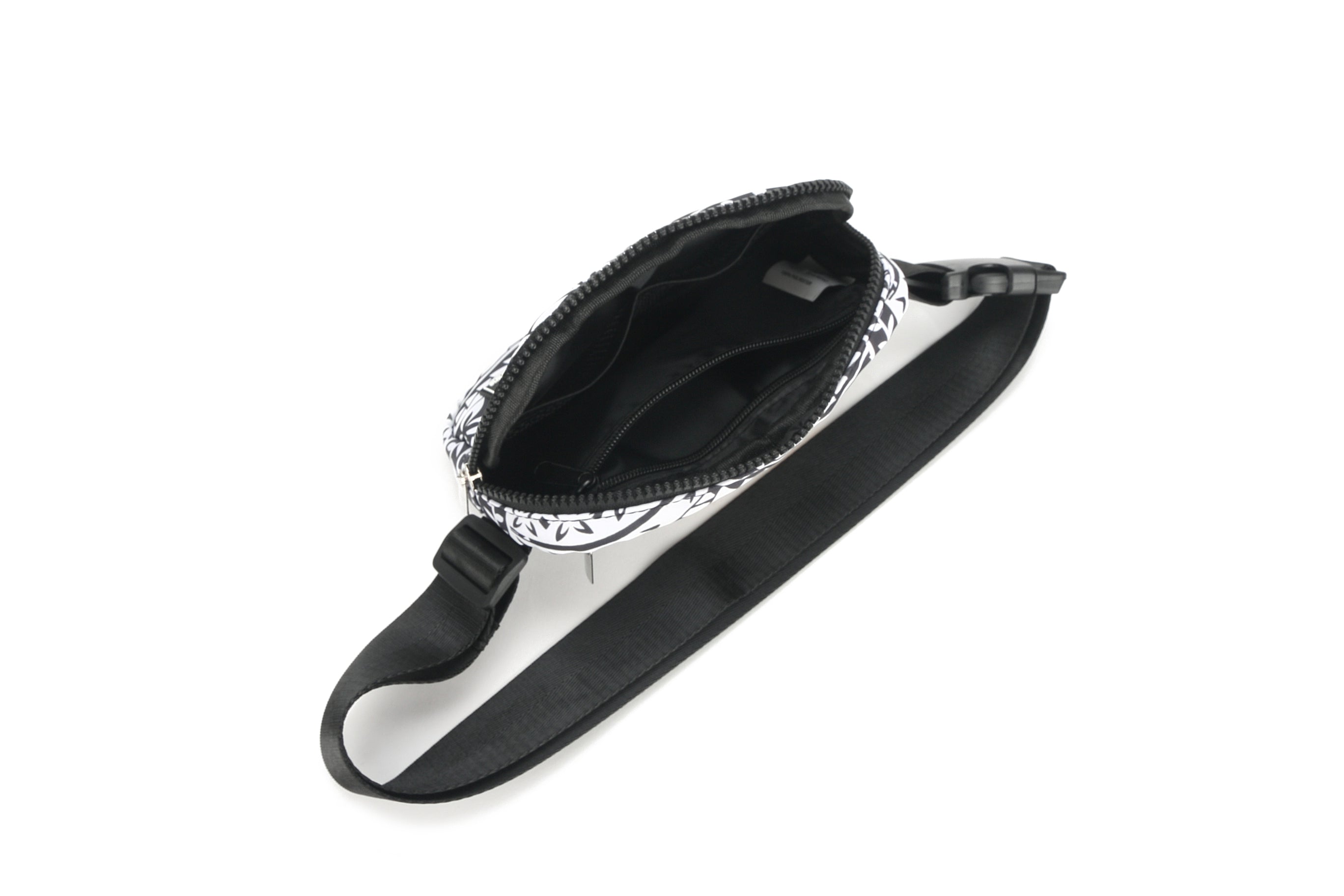 Jenna Tapa Black Belt Bag for Women - Fashionable Waist Pack Fanny Pack for Running, Travel & Everyday Use