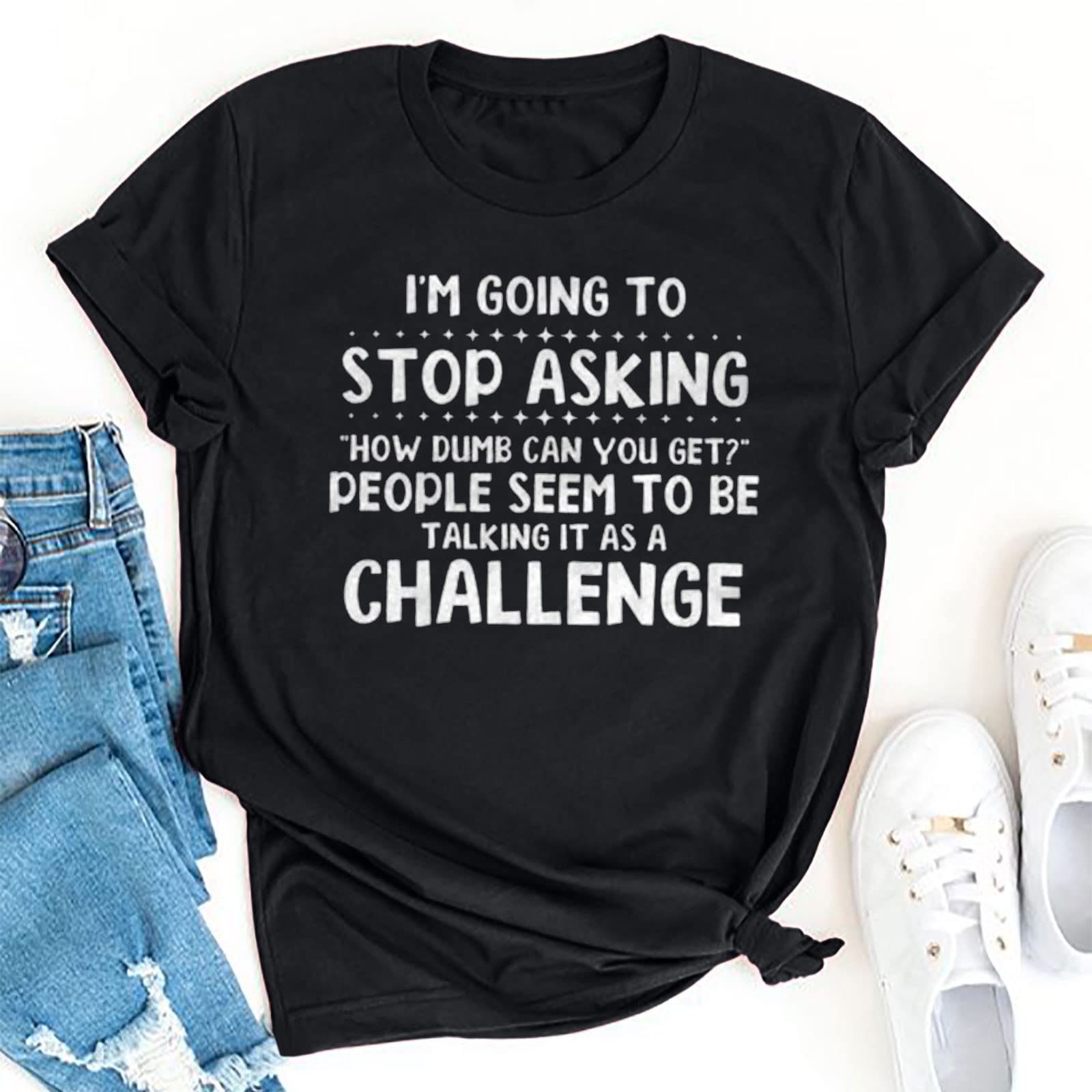 Women's Floral Print Loose Fit Crew Neck Short Sleeve T-Shirt - Summer Casual Blouse, Gym Top & Everyday Fashion Wear for Work, Outings and Relaxation