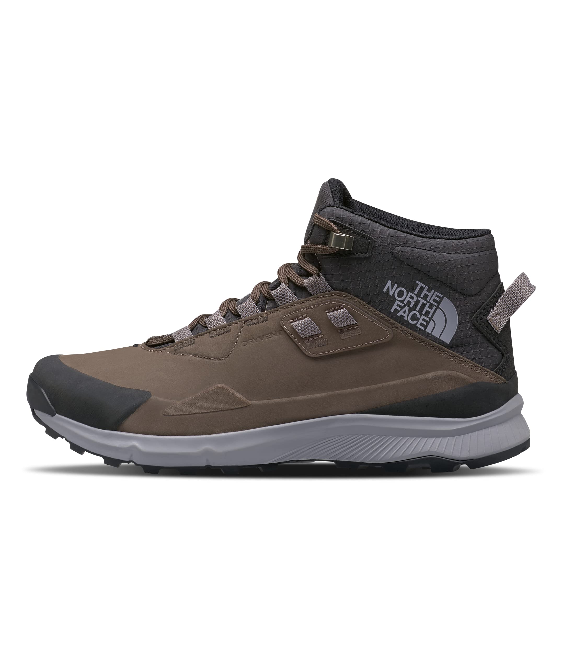 The North Face Cragstone Leather Mid WP Waterproof Hiking Boots for Men - Durable Outdoor Trekking Shoes for Mountain Climbing & Trail Walking