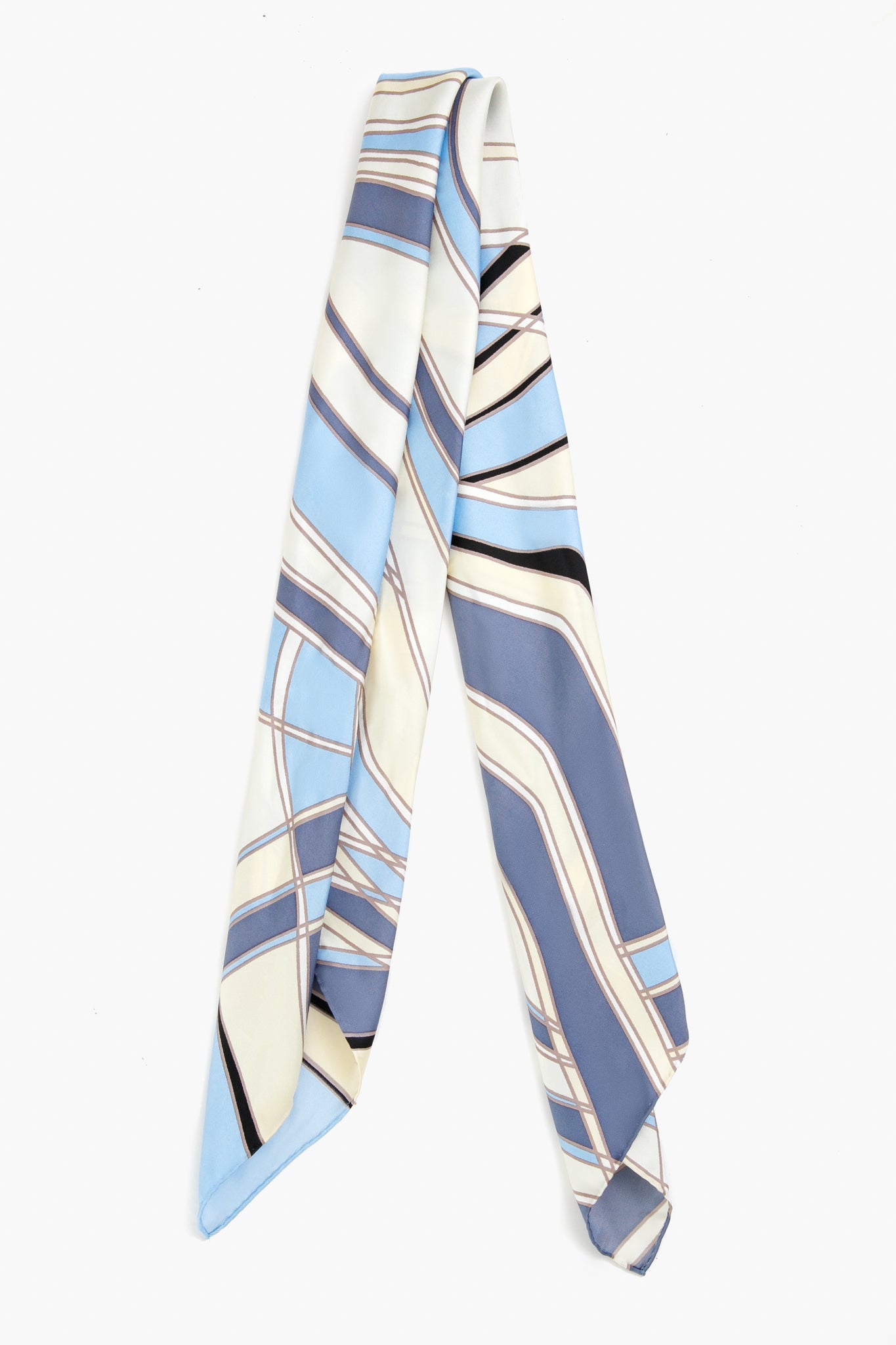 Blue Wave Gaia Scarf - Soft & Lightweight Women's Fashion Accessory for Spring & Fall - Perfect for Travel, Office & Outdoor Activities