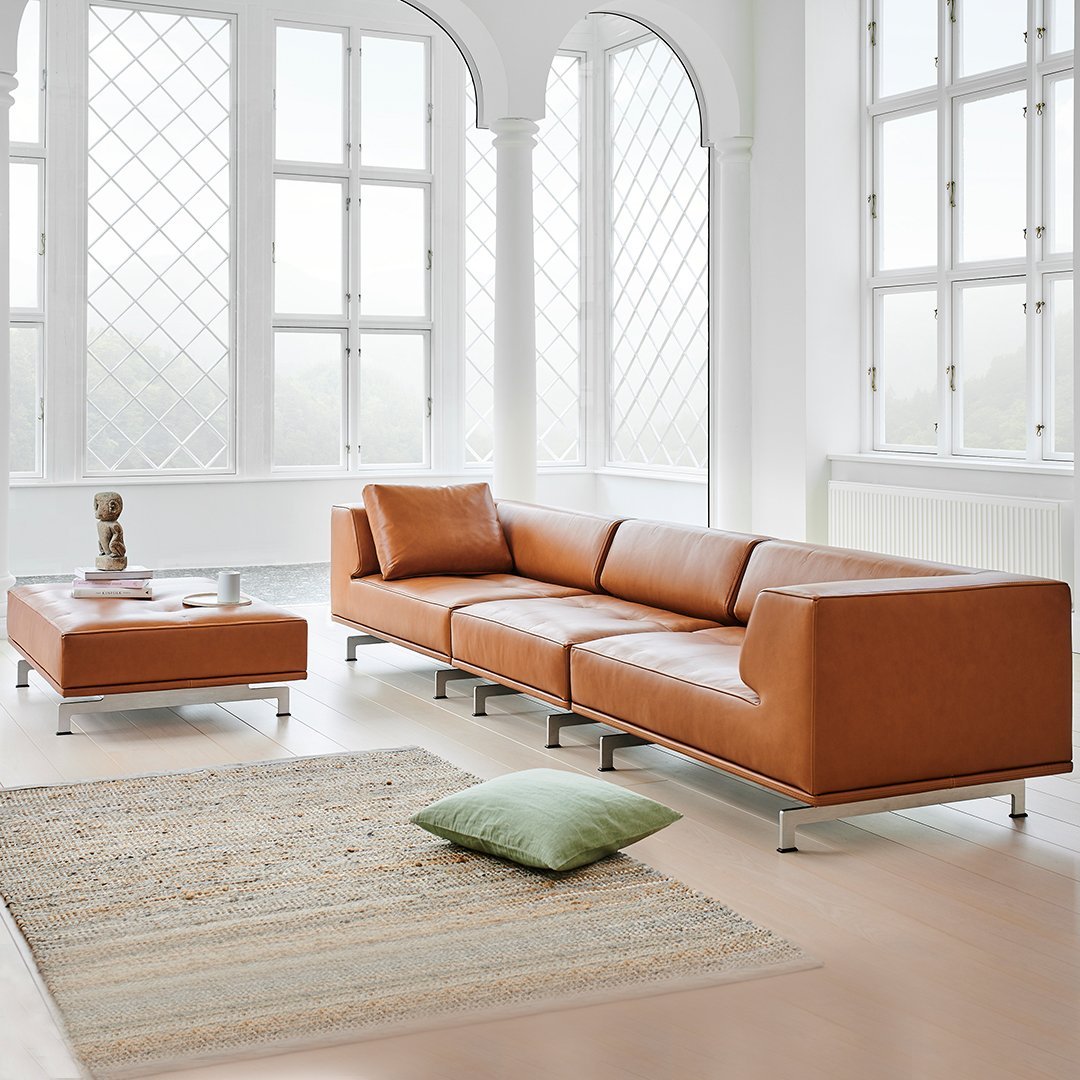 Erik Jørgensen Delphi Modular Sofa Seat Module - Modern Sectional Sofa for Living Room, Lounge & Office - Premium Comfort & Customizable Design