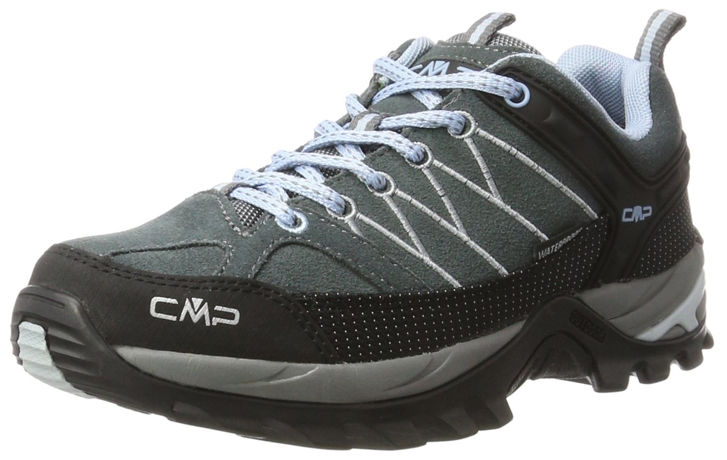 CMP Women's High Rise Hiking Shoes - Lightweight Waterproof Outdoor Boots for Trail Walking, Camping & Mountain Climbing