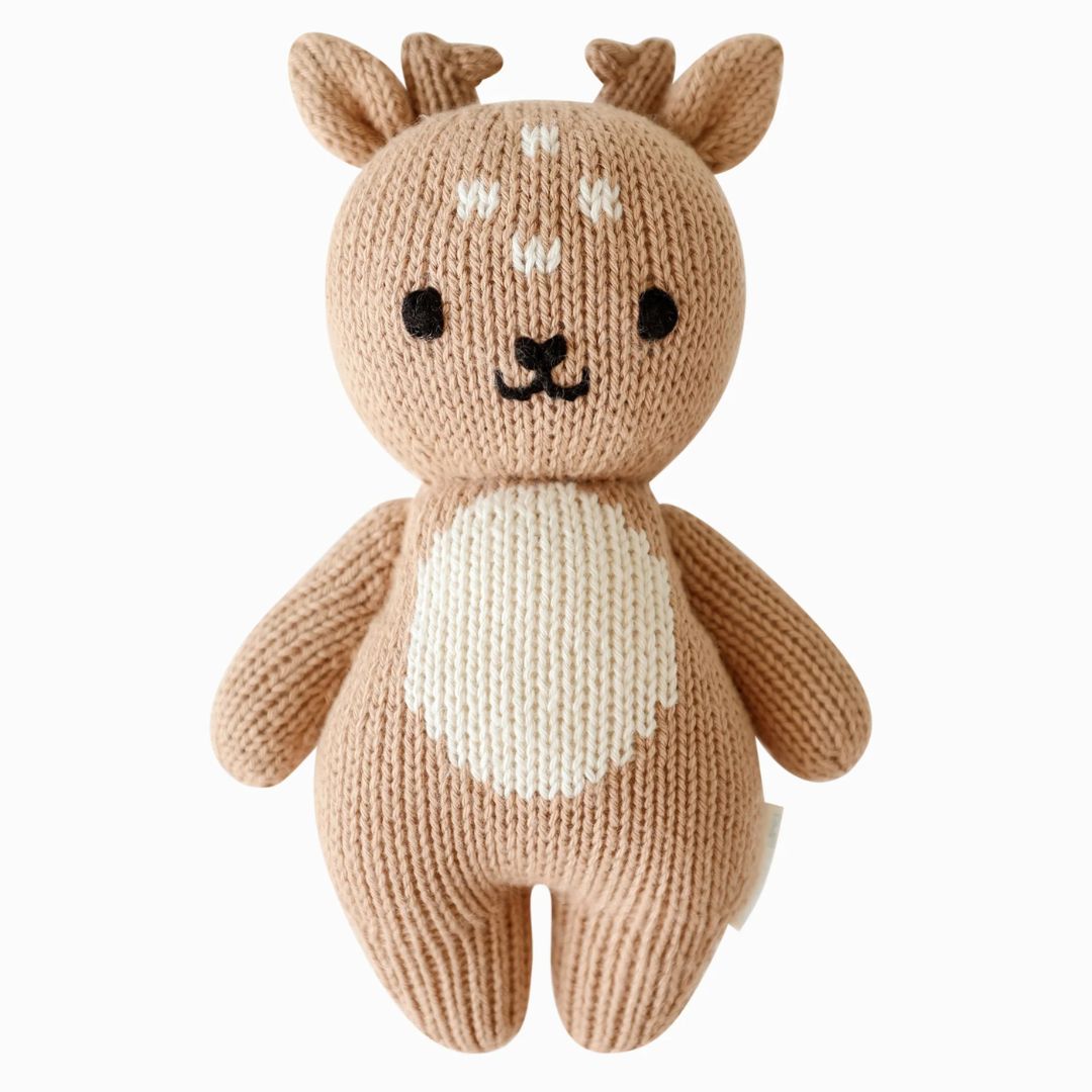 Adorable Baby Fawn Plush Toy - Perfect for Nursery Decor, Baby Showers & Kids' Room