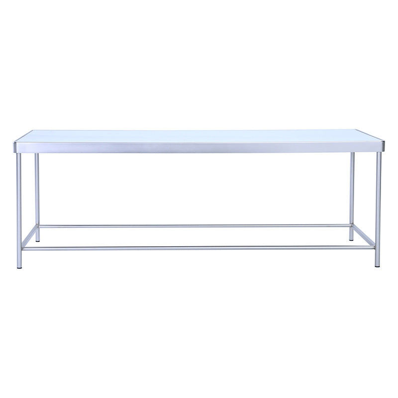 Modern Rectangular CAMEO Coffee Table with Mirror Top - 1.2M Length - Perfect for Living Room, Lounge & Office Decor
