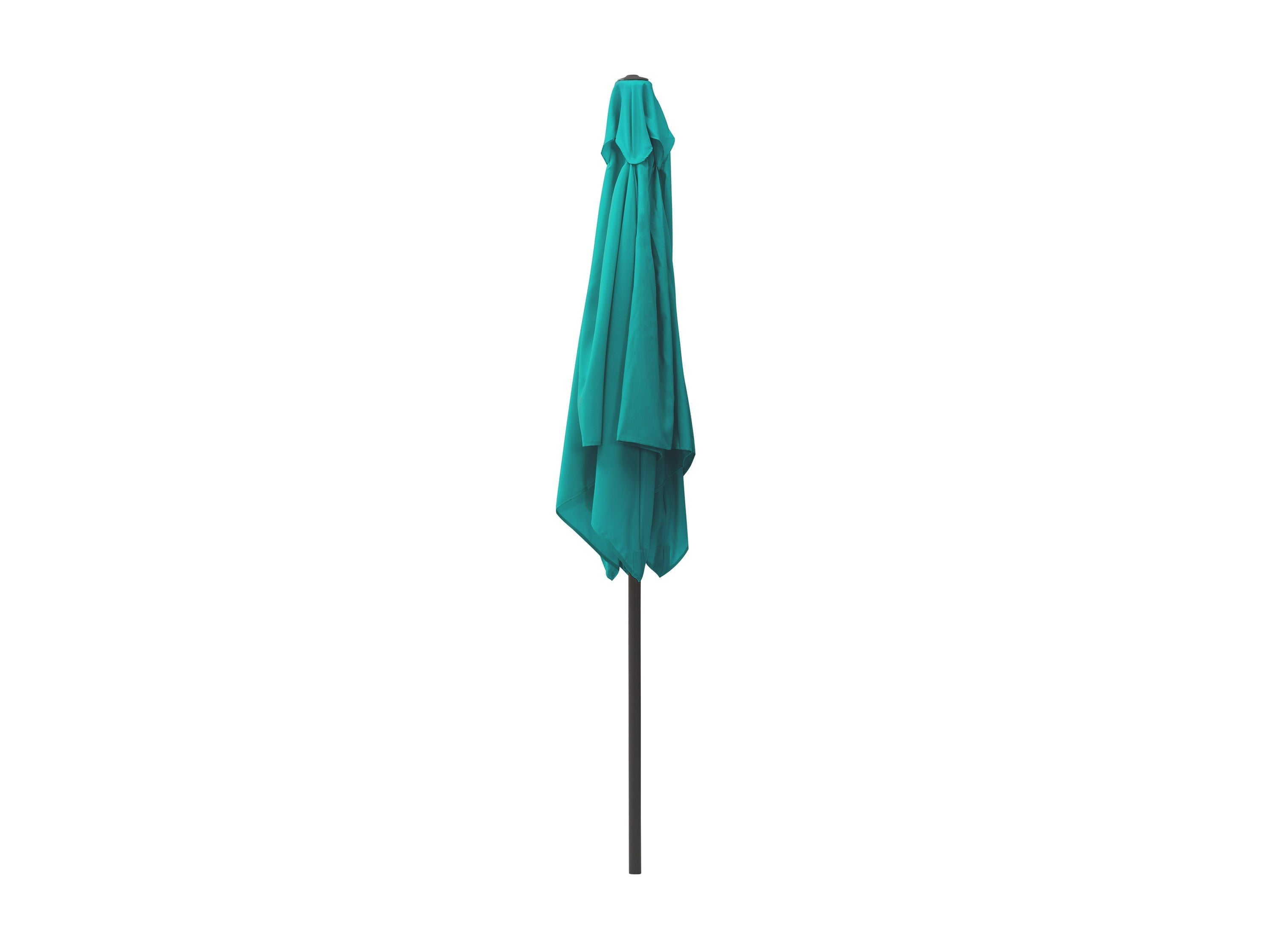 9ft Square Turquoise Patio Umbrella - UV Protection Outdoor Market Umbrella for Poolside, Beach, Backyard & Patio Furniture