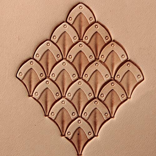 Armor Scale Leather Stamp Tool Set - Professional Stamping & Carving Punches for Leather Crafting | DIY Leatherworking, Belt Making & Wallet Design