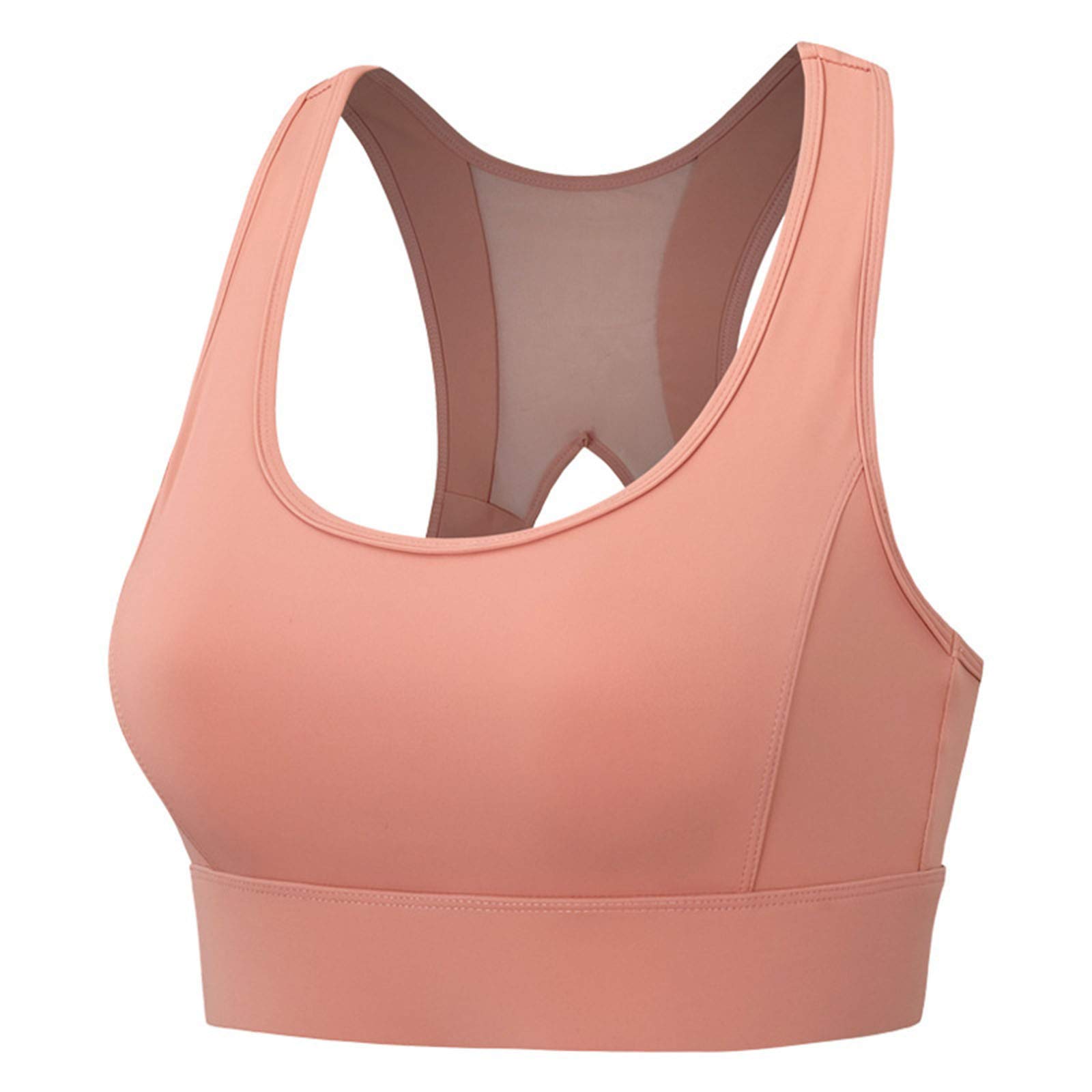 High Impact Sports Bras for Women - Racerback Running Bra with Back Support