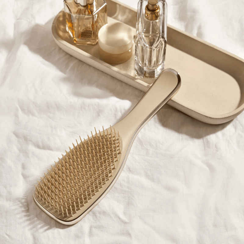 Tangle Teezer Ultimate Detangling Chrome Hairbrush - Limited Edition for Smooth & Tangle-Free Hair | Perfect for Travel, Salons & Home Use