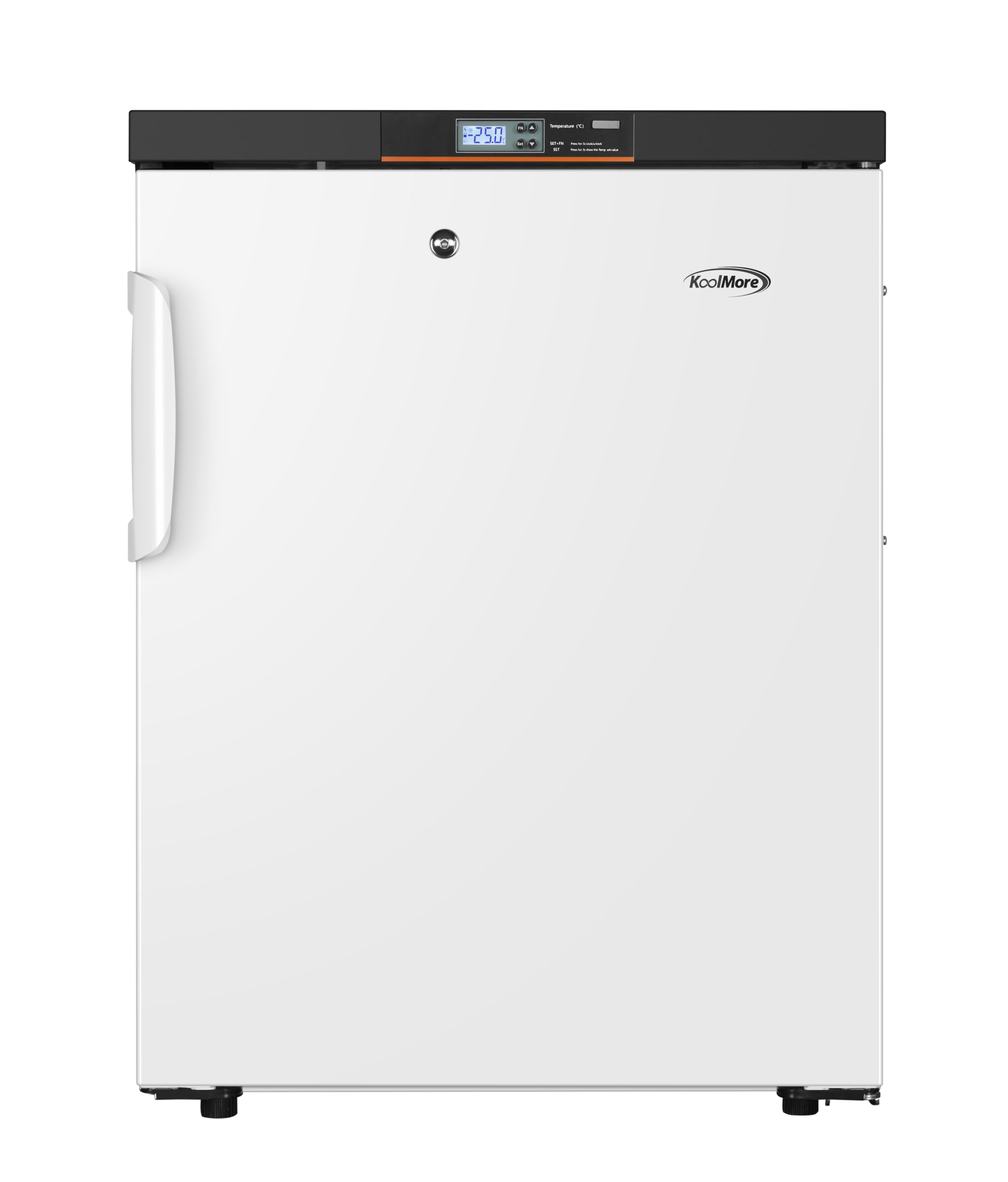 KoolMore 3.7 Cu. Ft. Undercounter Medical Freezer for Pharmacy & Laboratory -25°C with Dynamic Freeze Technology, LED Display, Multi-Level Alarms & Precise Temperature Control | UL Listed (KM-PHF-4C) | Perfect for Vaccine Storage, Blood Samples & Medical Supplies
