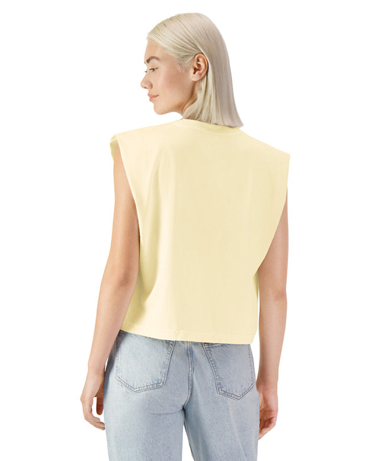 American Apparel 307GD Women's Vintage Washed Muscle Tank Top - Soft Breathable Cotton for Gym, Yoga & Summer Casual Wear