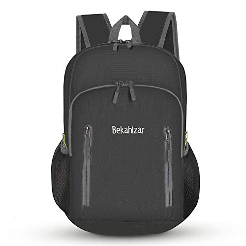 20L Ultra Lightweight Foldable Backpack - Water Resistant Hiking Daypack for Men, Women & Kids - Perfect for Outdoor Camping, Travel, Cycling and Mountaineering Adventures