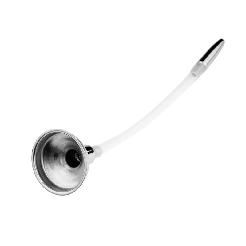 Premium Men's Silicone Urethral Catheter for Prostate Stimulation & Pleasure - Medical Grade Masturbator Sex Toy with Urethral Dilator - Safe Adult Play for Solo & Couples Intimacy