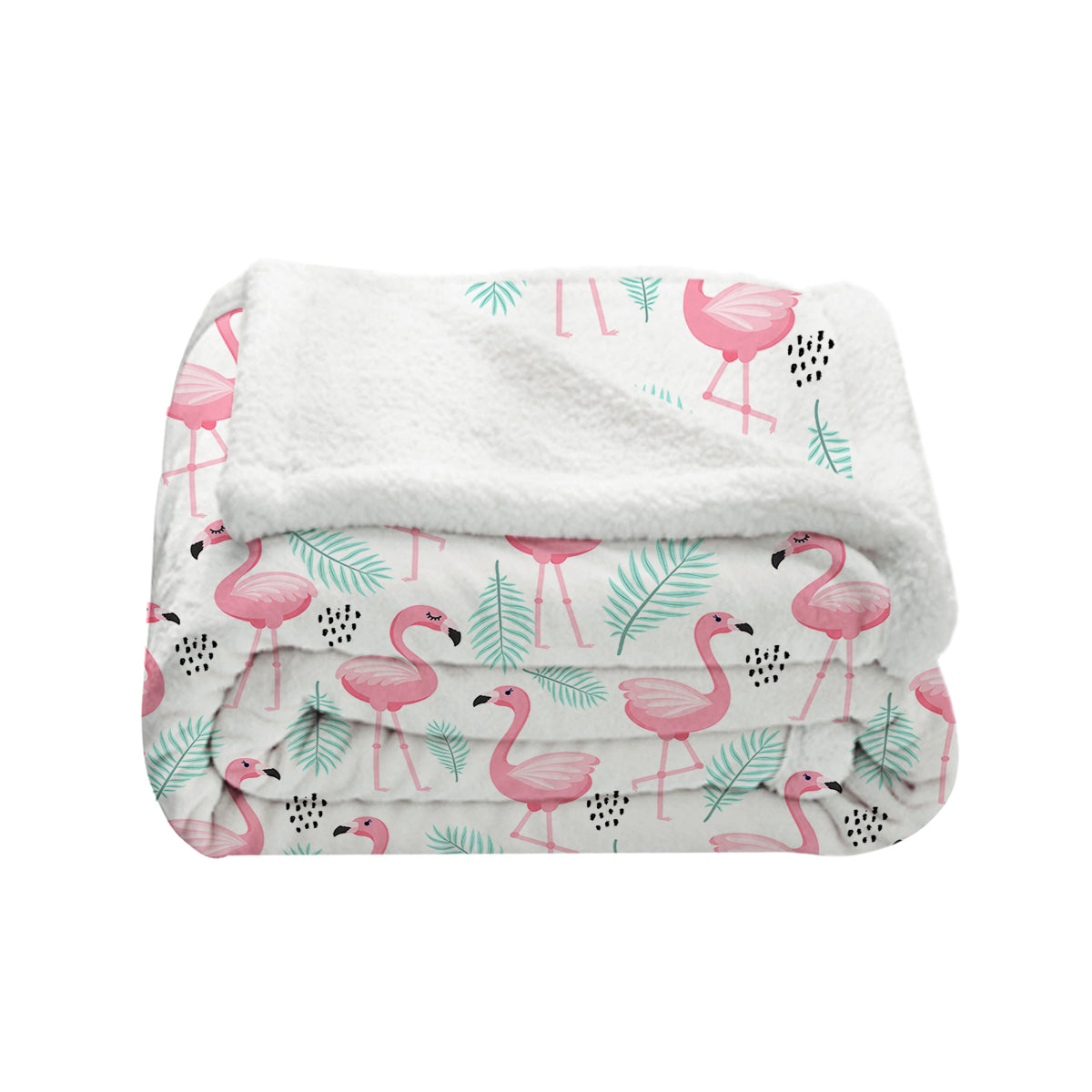 Flamingo Delight Bedspread Blanket - Soft Tropical Floral Print Queen Size Bed Cover - Perfect for Beach House, Boho Bedroom & Summer Decor