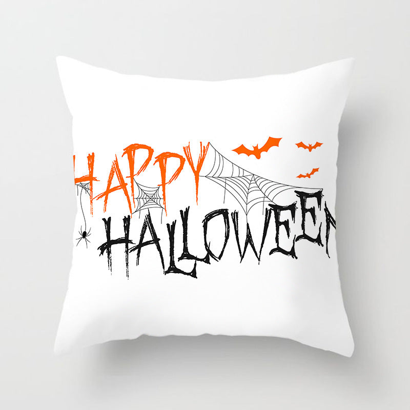 Spooky Halloween Pillowcase - Soft & Comfortable Decorative Pillow Cover for Halloween Decorations - Perfect for Home, Party, and Seasonal Decor