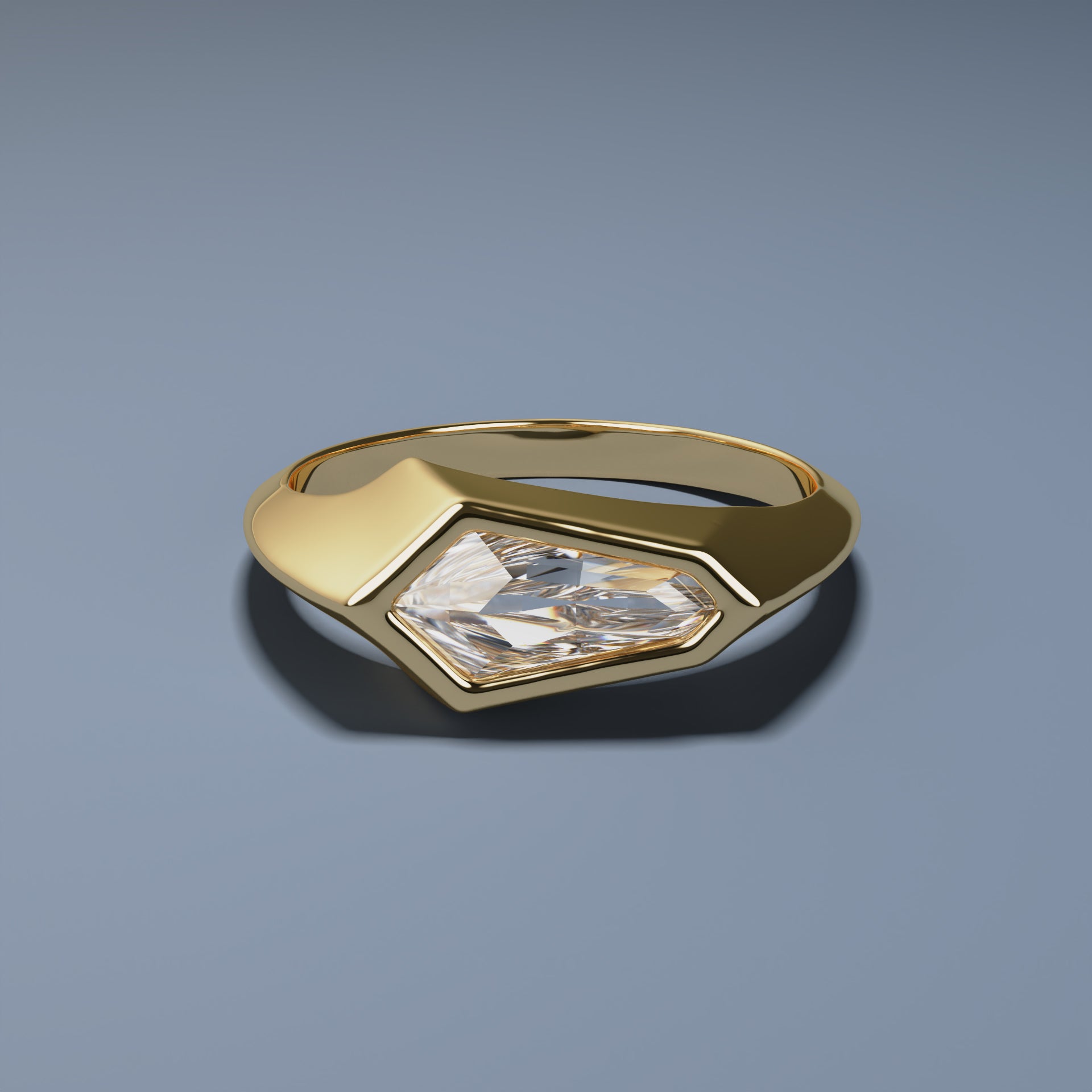 0.5ct Kite Diamond Ring - AEGIS Certified Natural Diamond Jewelry for Engagement, Wedding & Anniversary Gifts | Elegant & Unique Diamond Jewelry for Women