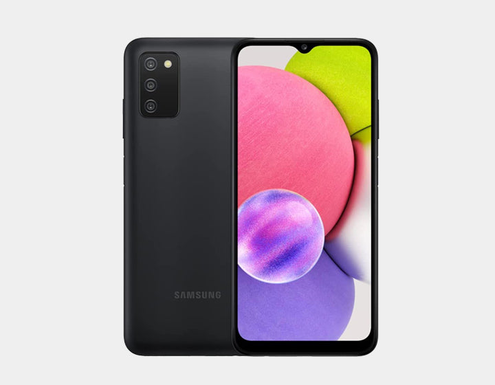 Samsung Galaxy A03S A037M/DS 4G Smartphone - 64GB ROM, 4GB RAM, LTE Dual SIM, GSM Unlocked (Black) - Perfect for Travel, Business & Everyday Use