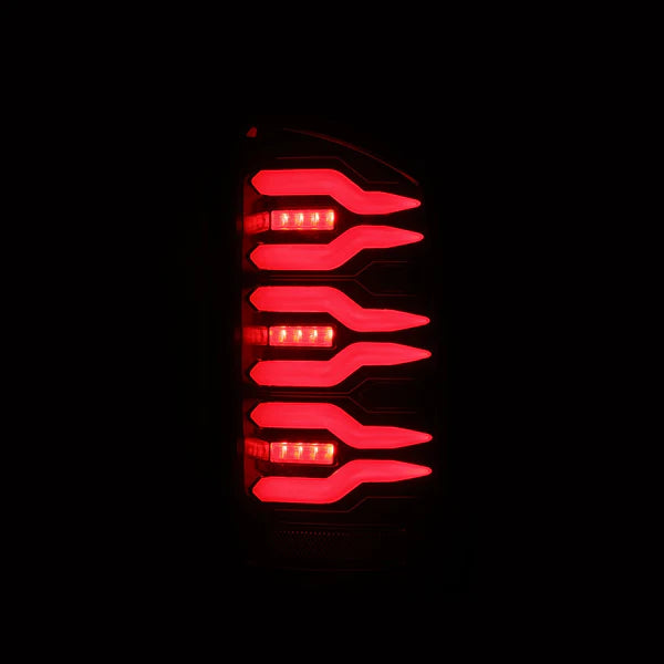 02-06 Dodge Ram 1500 & 03-06 Dodge Ram 2500/3500 LED Tail Lights - LUXX Series Black Red - Upgrade Your Truck's Style & Safety for Night Driving