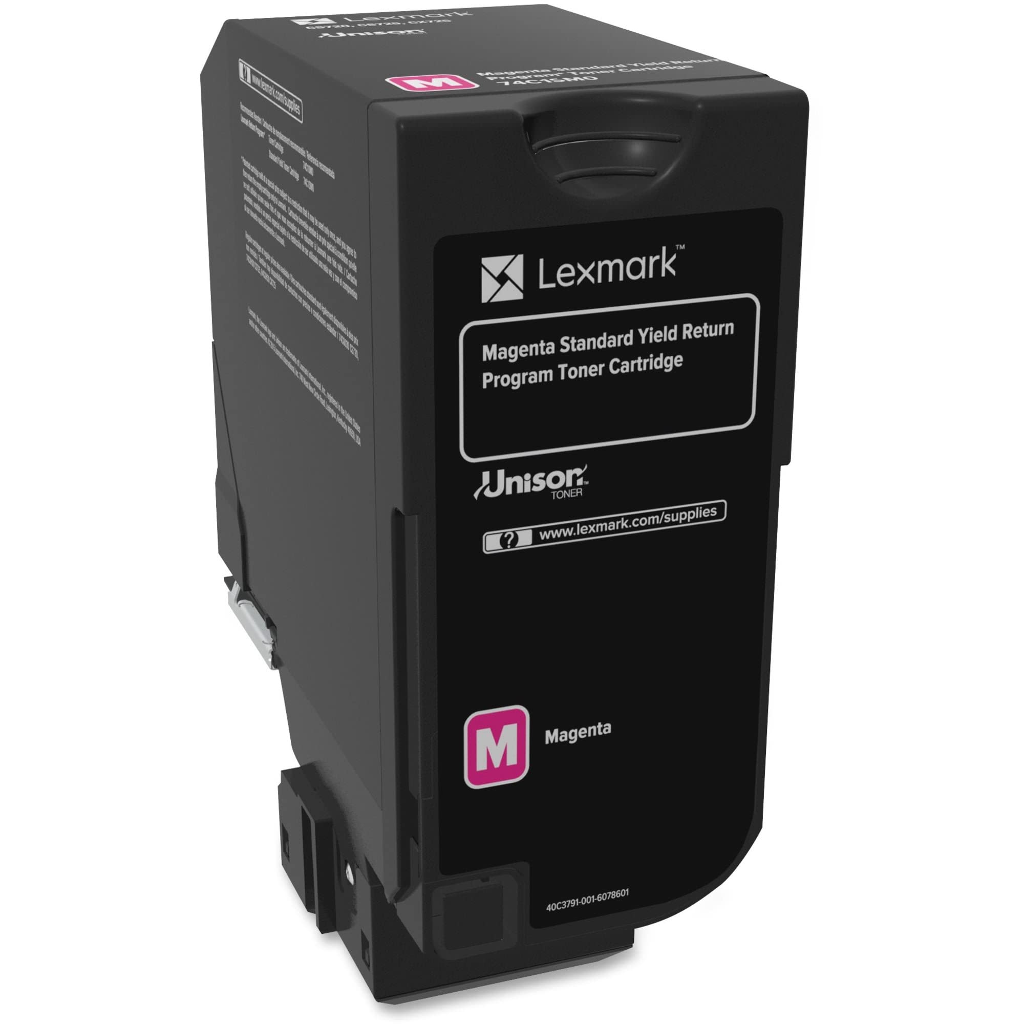Lexmark LEX74C1SM0 Unison Original Magenta Toner Cartridge - Compatible with CS720/5 Printers - High Yield 7000 Pages - Perfect for Office Printing & Bulk Document Production