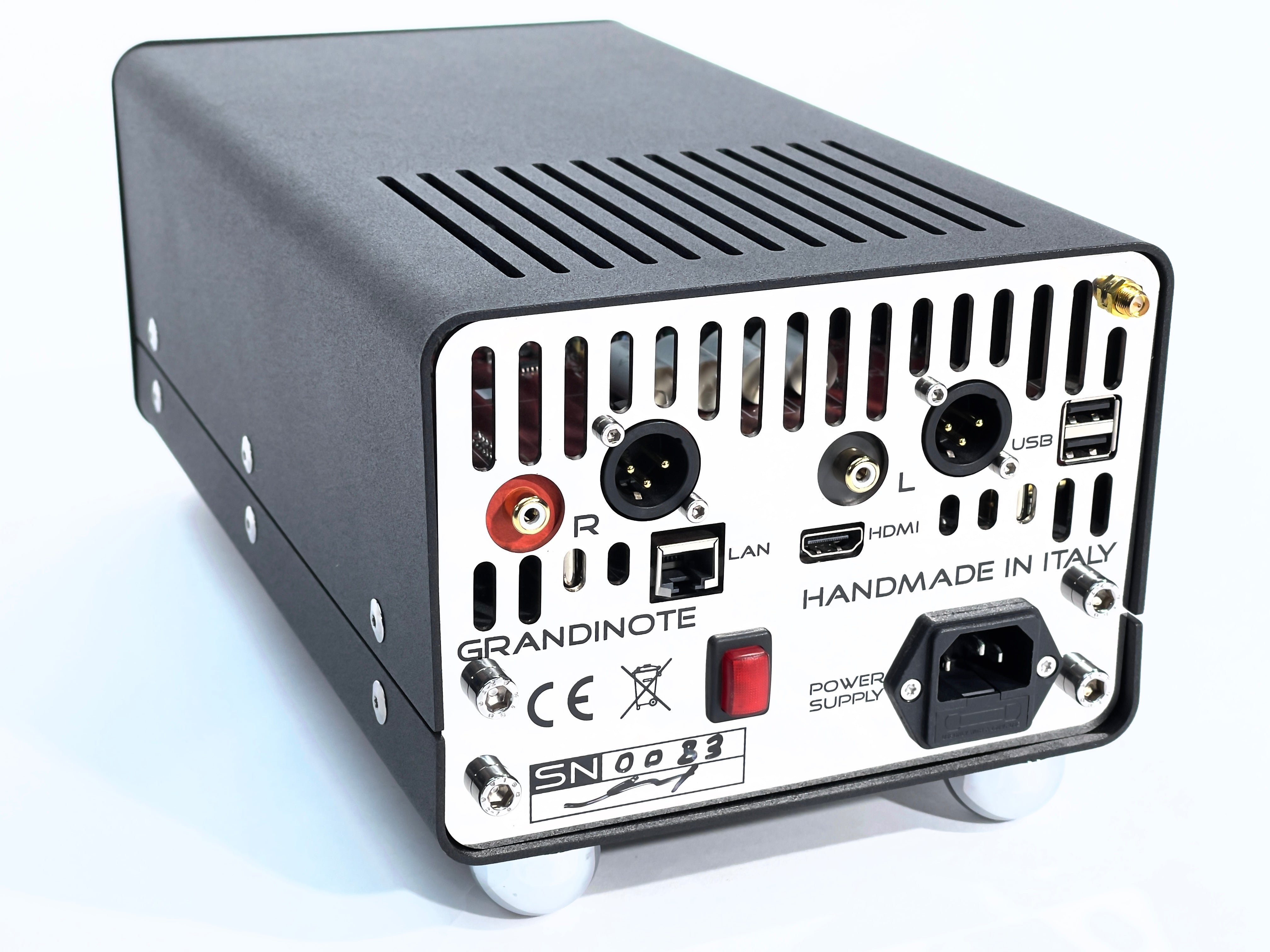 Grandinote Volta Streamer with DAC - High-End Audio Streaming Device for Audiophiles | Perfect for Home Theater & Music Listening (Demo Unit Available)