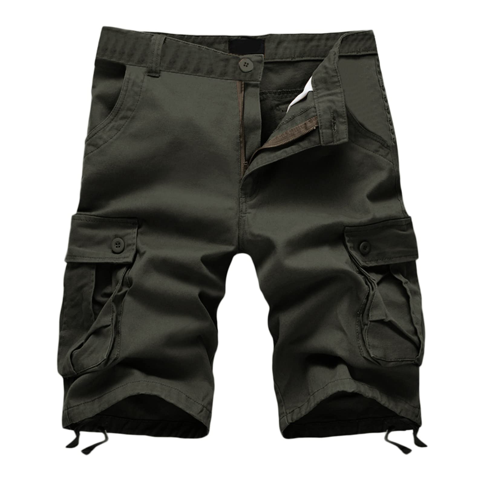 Big & Tall Waterproof Cargo Shorts with Belt - Outdoor & Travel