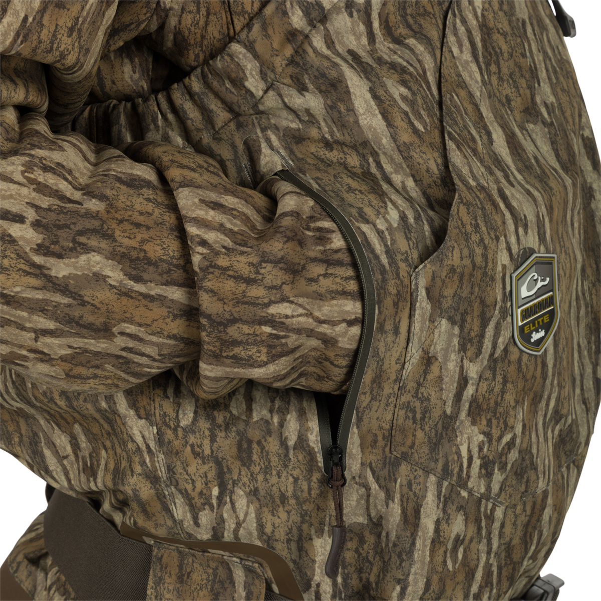 Insulated Guardian Elite HND Front Zip Wader - Waterproof Fishing Waders for Men - Brown Camo - Perfect for Fly Fishing, Hunting & Outdoor Adventures