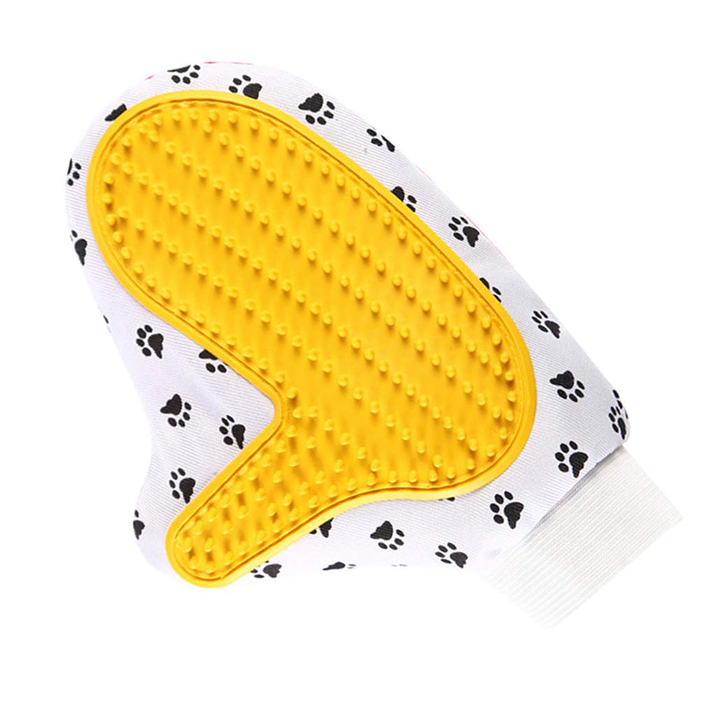 TEHAUX 2-Pack Pet Bath Brush & Massage Glove - Dog & Cat Grooming Tool for Bathing & Dematting