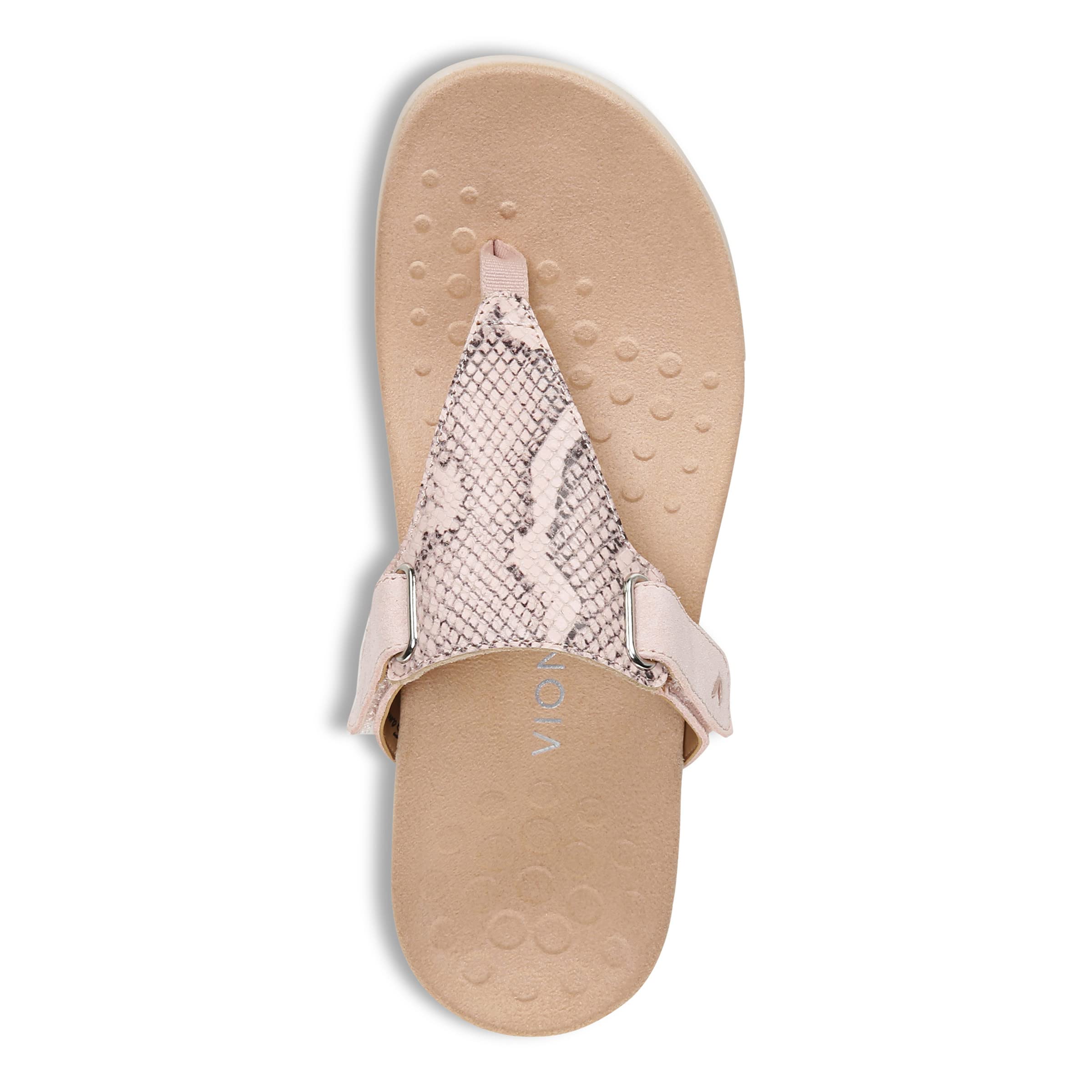 Vionic Women's Wanda Comfortable Orthotic Sandals with Arch Support - Perfect for Walking, Travel & Everyday Wear