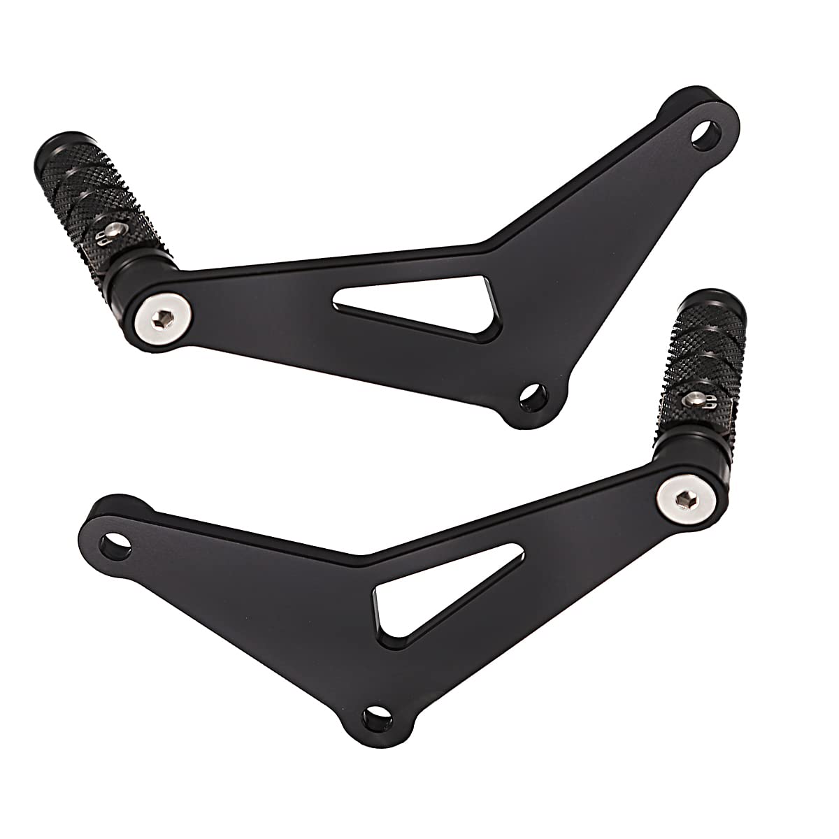 Honda Monkey 125 Rear Passenger Footrest Foot Pegs Bracket (2018-2023) - Black | Durable Motorcycle Accessories for Comfortable Riding & Passenger Safety