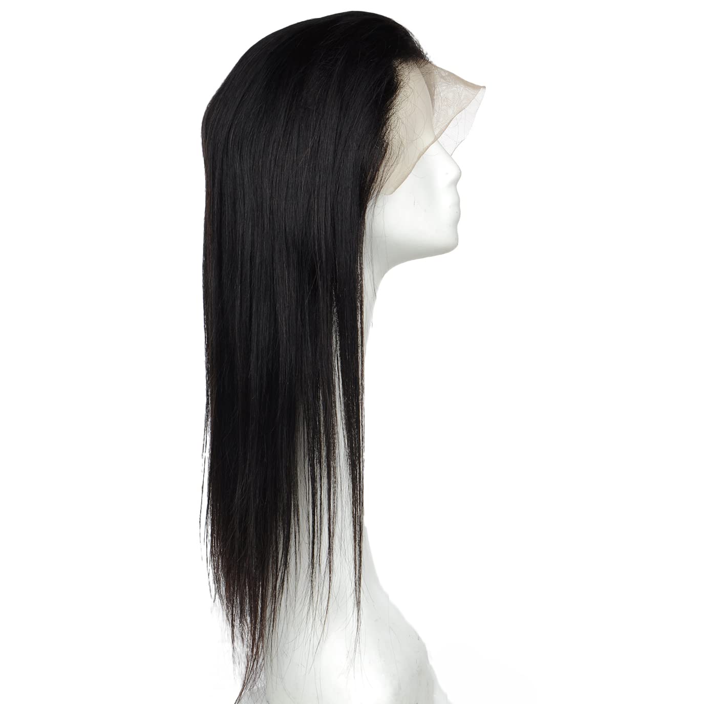 13x4 HD Lace Frontal Human Hair Wig - Pre Plucked 18/22 Inch Straight/Body Wave/Deep Curl 150% Density Natural Black Wig | Perfect for Daily Wear, Parties & Special Occasions