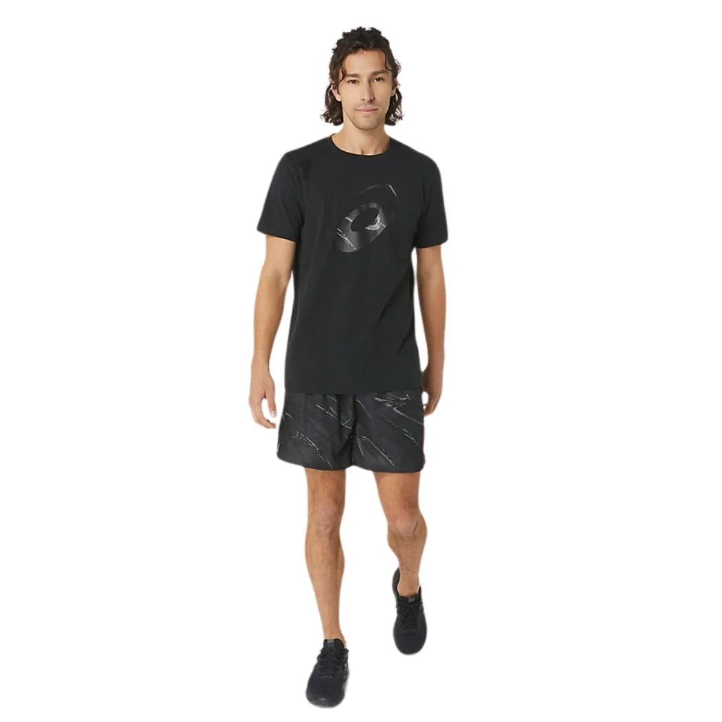 ASICS Seasonal Graphic Men's T-Shirt - Comfortable Cotton Casual Tee for Running, Gym & Everyday Wear