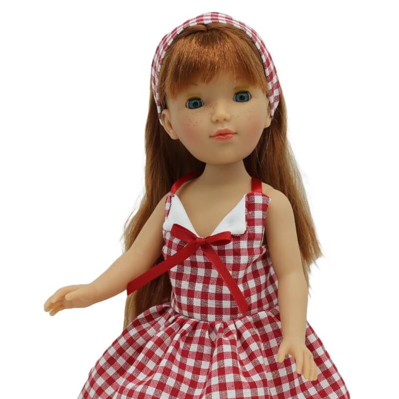 Handmade Folk Art Pepa's 41cm Vidal Rojas Collection Doll Model 27 - Perfect for Home Decor, Gift Giving & Cultural Display