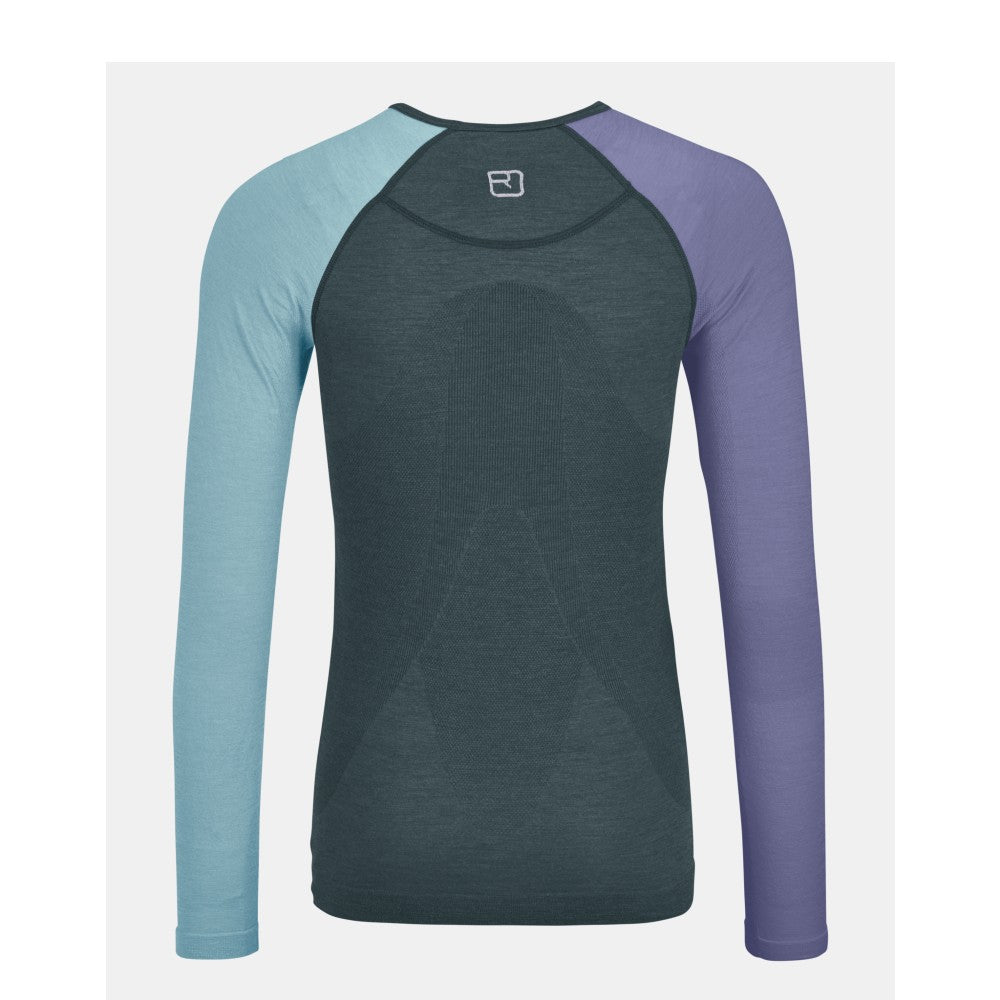 Ortovox 120 Comp Light Long Sleeve Shirt for Women - Breathable Hiking & Outdoor Activewear for Trail Running, Climbing & Adventure Travel