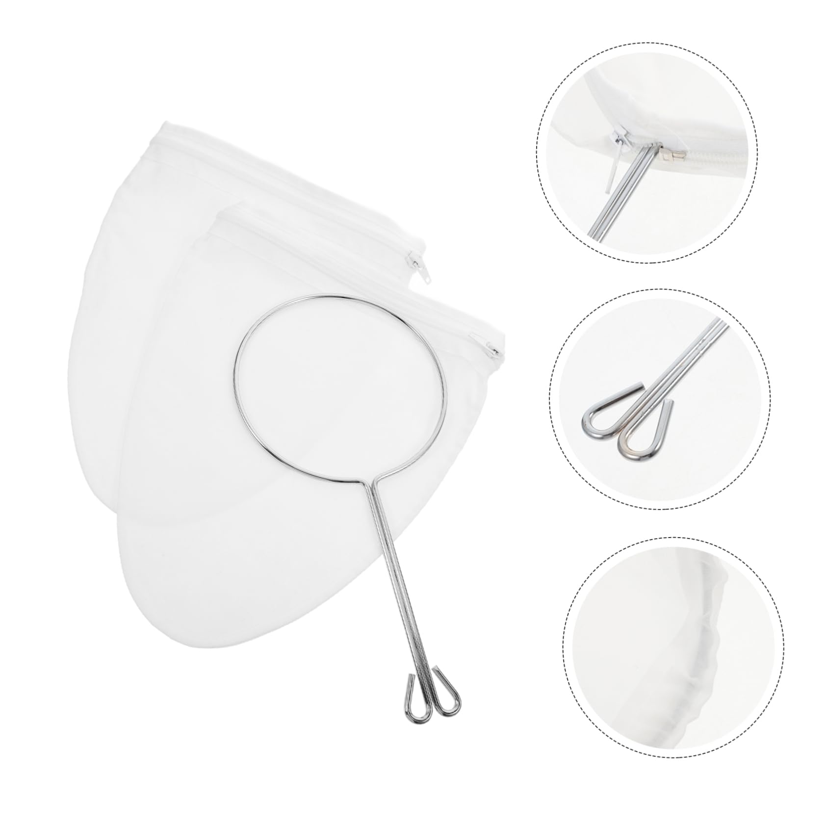 9-Pack Reusable Coffee Filter Bags - Premium Tea Strainer & Coffee Infuser for Pour Over, Cold Brew & French Press - Eco-Friendly & Durable Mesh Filters for Home & Office Use