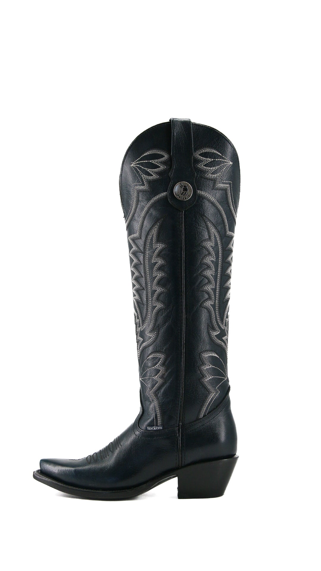 Nicole Tall Snip Toe Cowgirl Boots for Women - Western Riding & Country Fashion - Perfect for Rodeo, Line Dancing & Outdoor Adventures