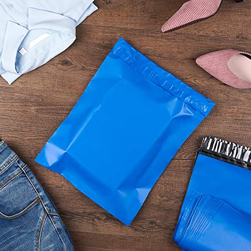 ProLine Blue 9x12 Inch Self-Sealing Poly Mailers - 2.5Mil Thick Shipping Envelopes (Pack of 200) - Perfect for Ecommerce, Online Stores & Small Business Shipping Needs